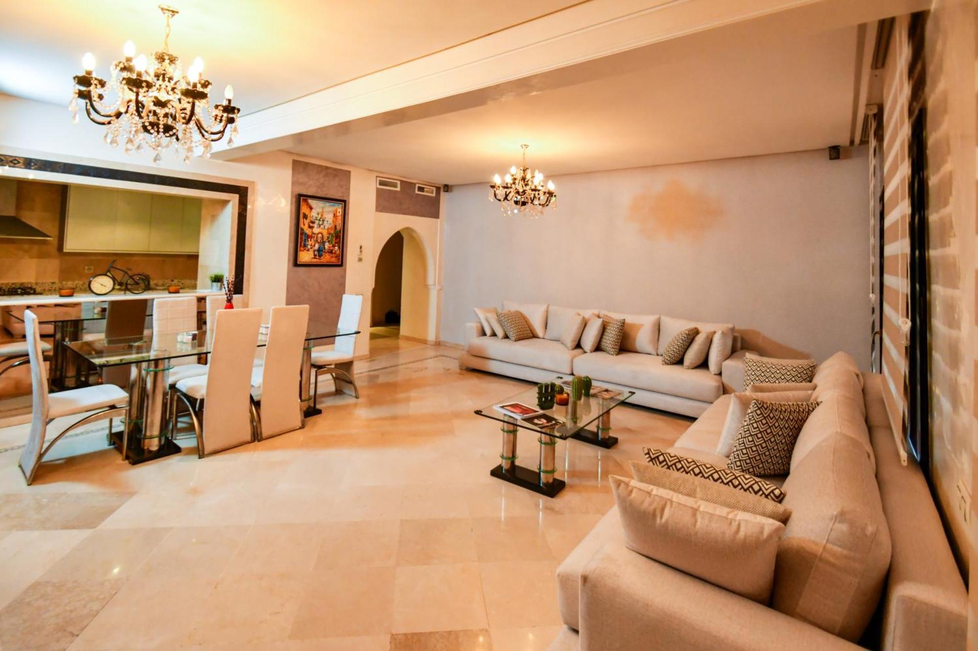 Appartement Haut Standing Gueliz Plaza Marrakesh Extérieur photo