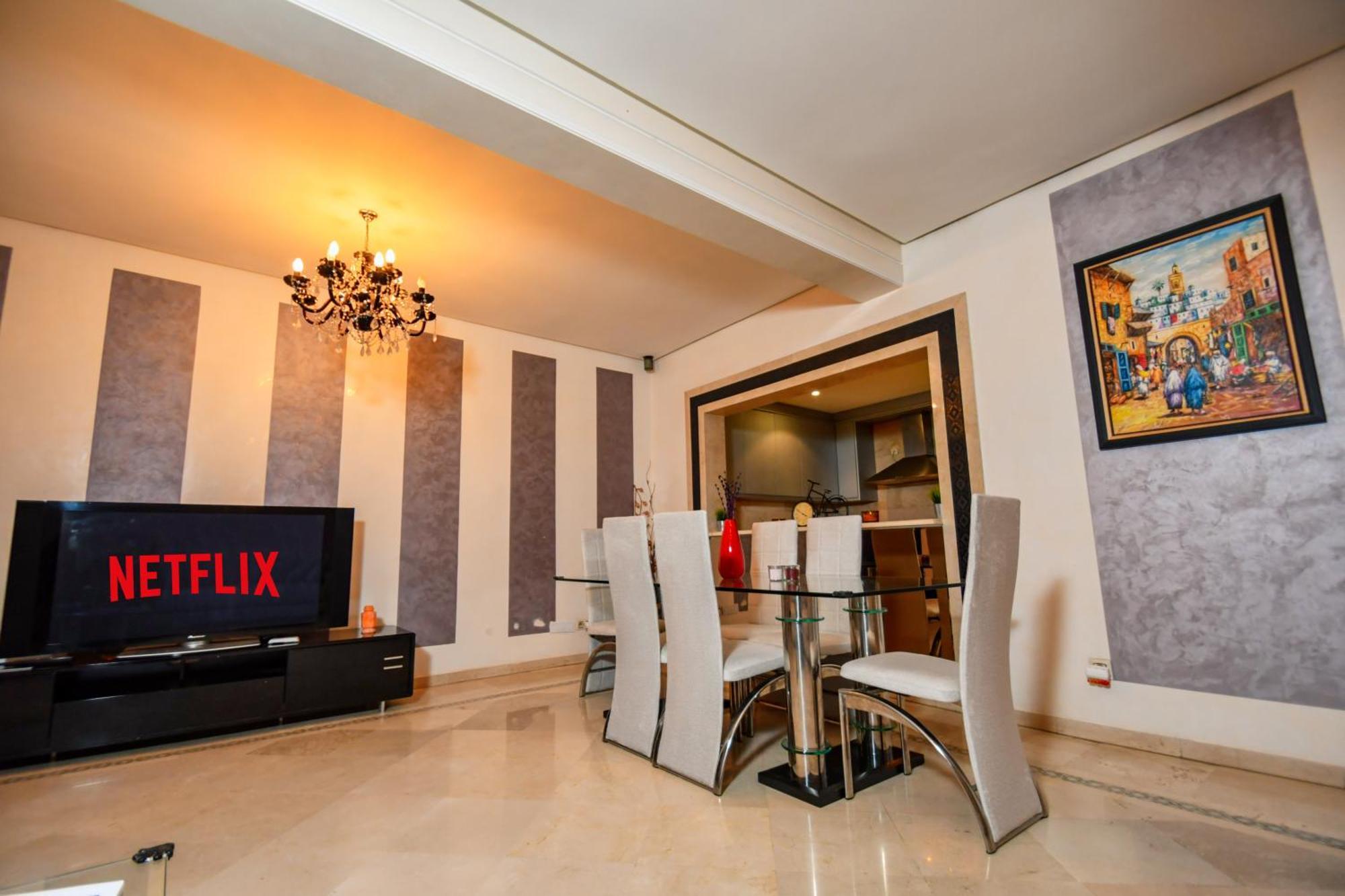 Appartement Haut Standing Gueliz Plaza Marrakesh Extérieur photo
