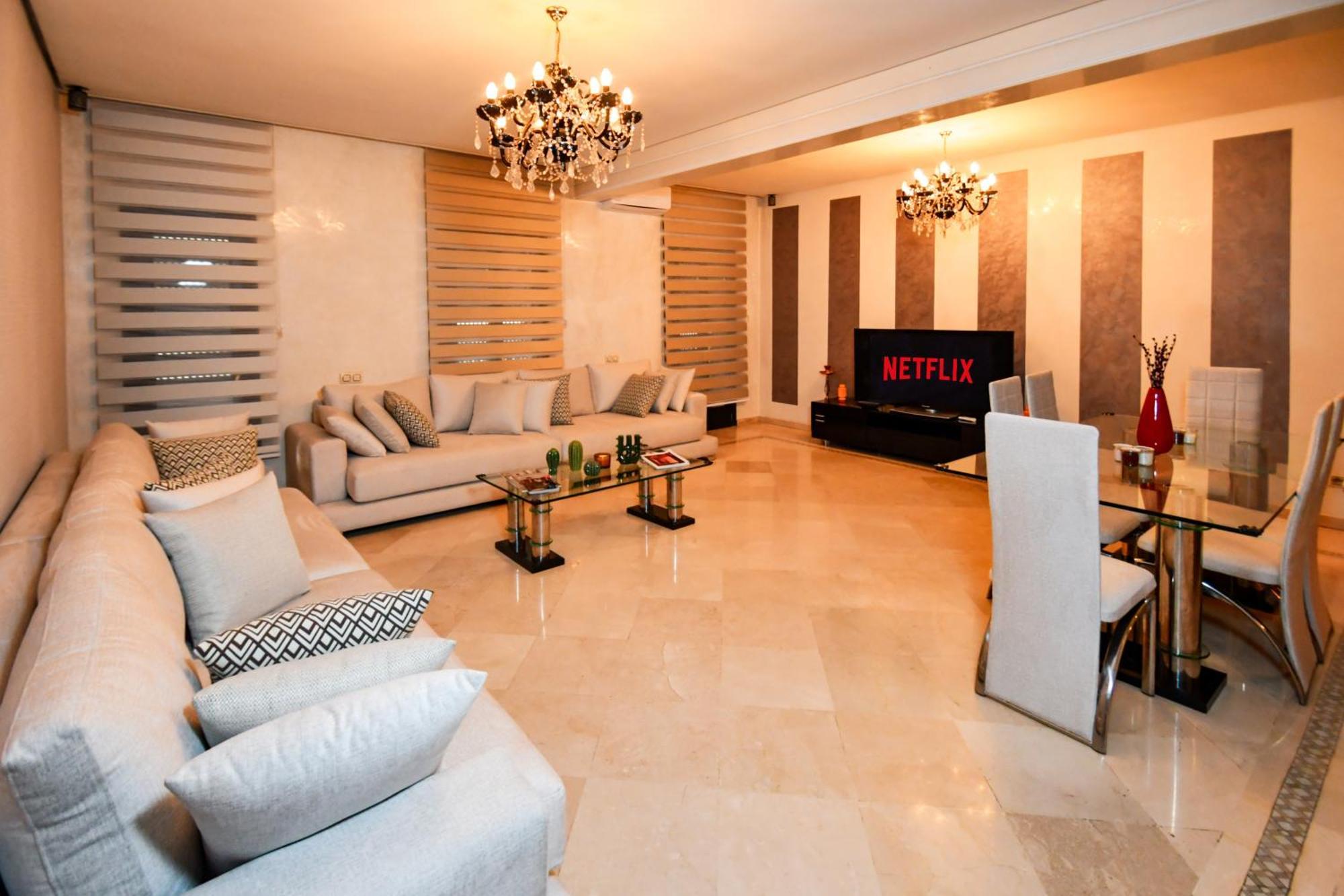 Appartement Haut Standing Gueliz Plaza Marrakesh Extérieur photo