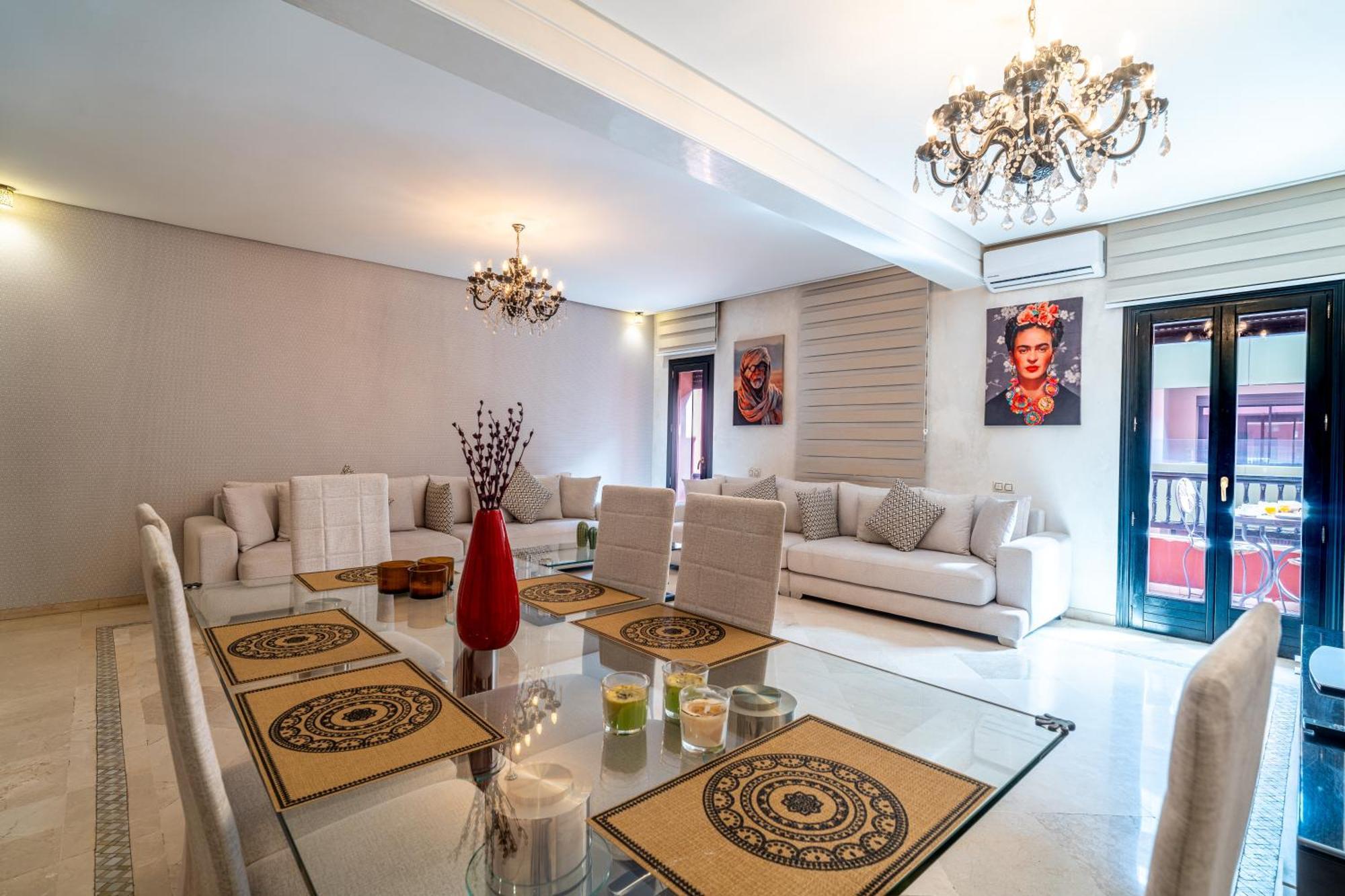 Appartement Haut Standing Gueliz Plaza Marrakesh Extérieur photo