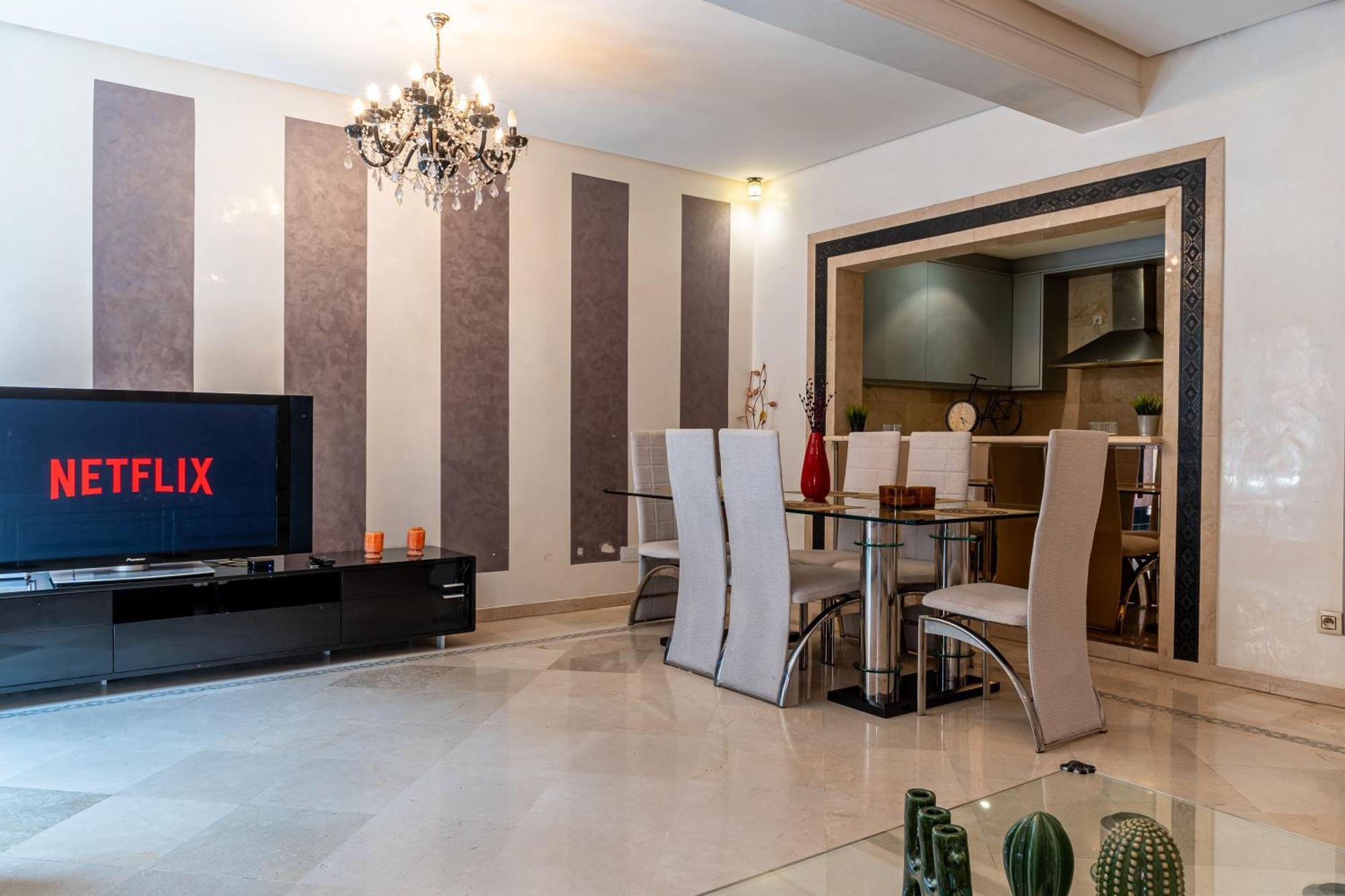 Appartement Haut Standing Gueliz Plaza Marrakesh Extérieur photo