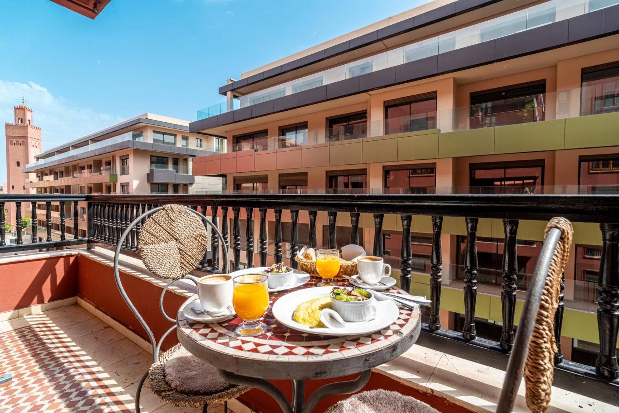 Appartement Haut Standing Gueliz Plaza Marrakesh Extérieur photo