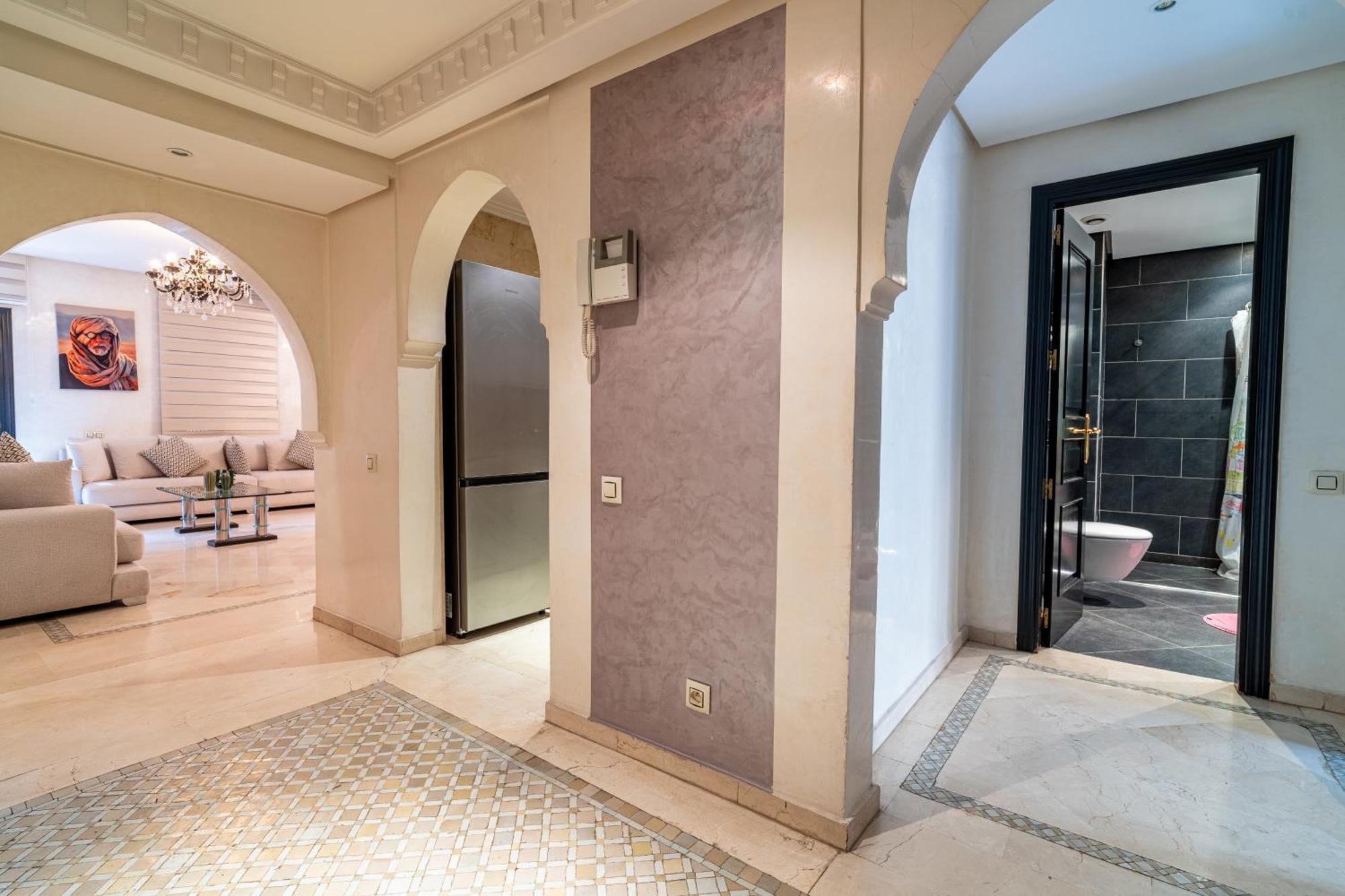 Appartement Haut Standing Gueliz Plaza Marrakesh Extérieur photo